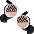 Rose Gold Chevron Split Google Pixel Buds Skin